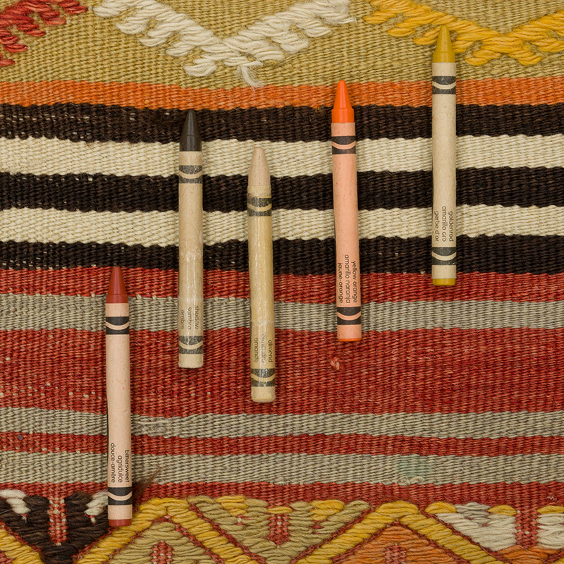 Alfombra Vintage Kilim Turca - 121 cm x 187 cm - K0085916