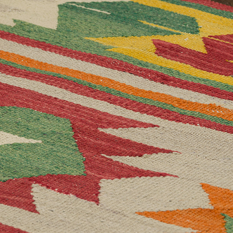 Alfombra Vintage Kilim Turca - 156 cm x 241 cm - K0085917