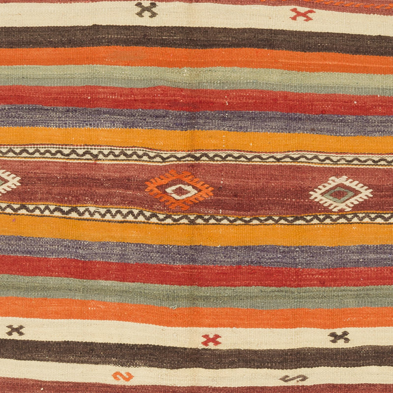 Alfombra Vintage Kilim Turca - 157 cm x 231 cm - K0085920