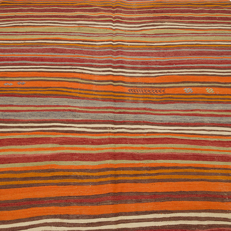 Alfombra Vintage Kilim Turca - 150 cm x 193 cm - K0085921