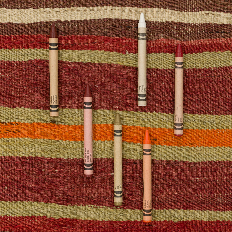 Alfombra Vintage Kilim Turca - 150 cm x 193 cm - K0085921