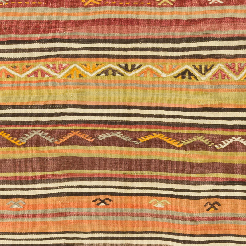 Alfombra Vintage Kilim Turca - 125 cm x 195 cm - K0085922