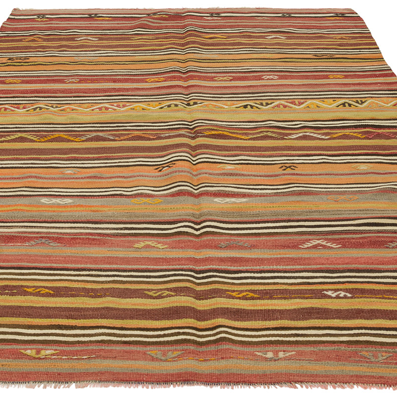 Alfombra Vintage Kilim Turca - 125 cm x 195 cm - K0085922