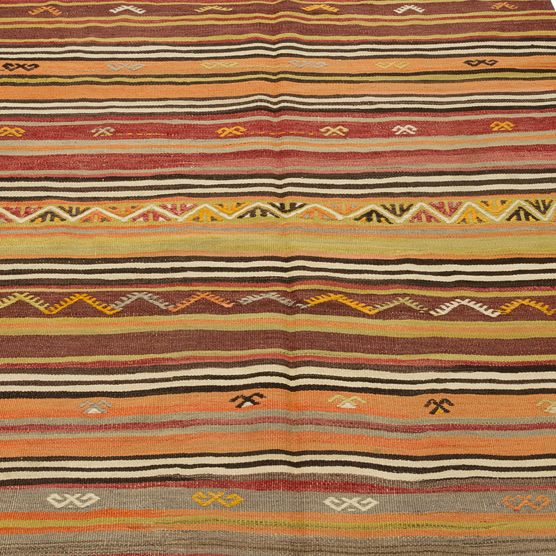 Alfombra Vintage Kilim Turca - 125 cm x 195 cm - K0085922