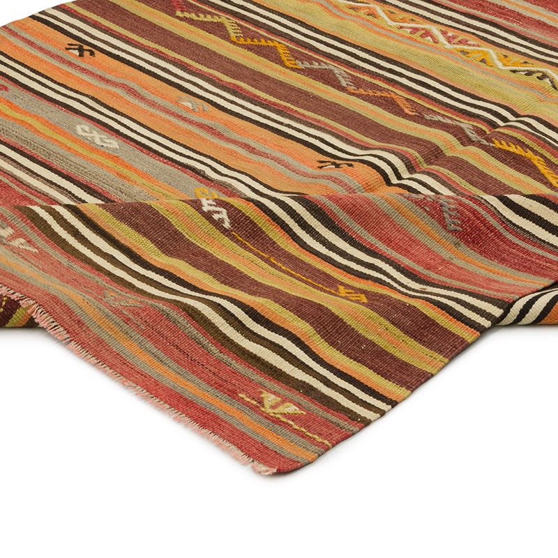 Alfombra Vintage Kilim Turca - 125 cm x 195 cm - K0085922