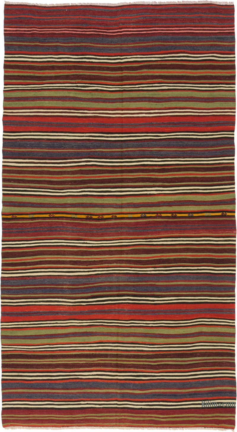 Alfombra Vintage Kilim Turca - 154 cm x 278 cm - K0085923