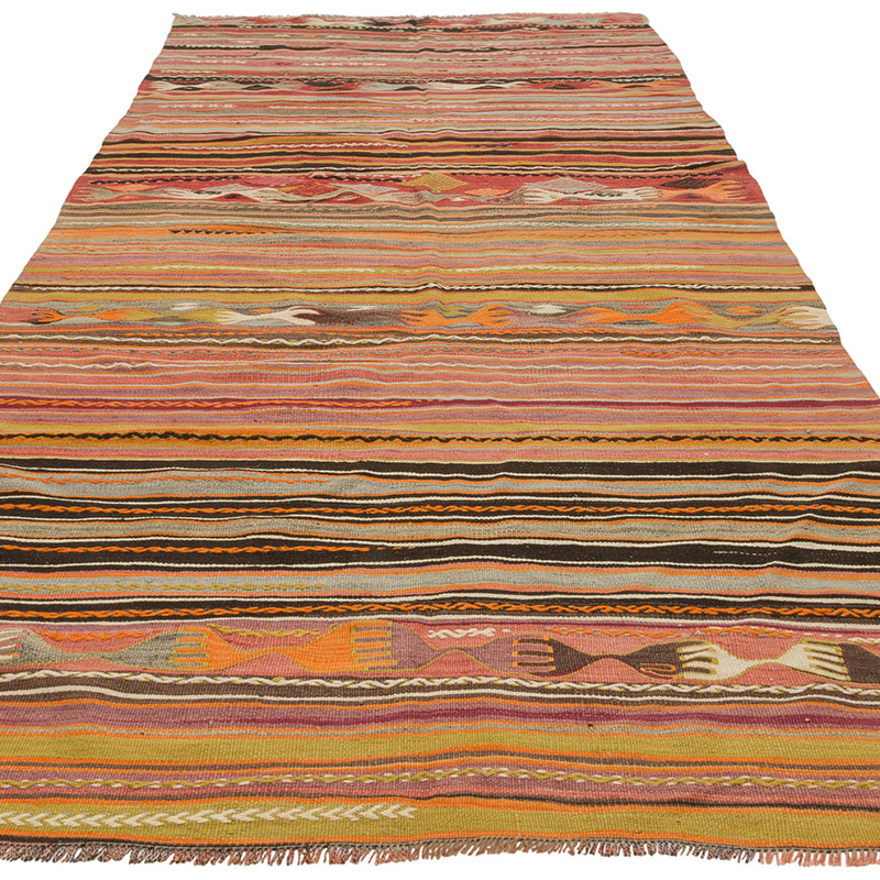 Alfombra Konya Kilim Vintage - 146 cm x 324 cm - K0085930