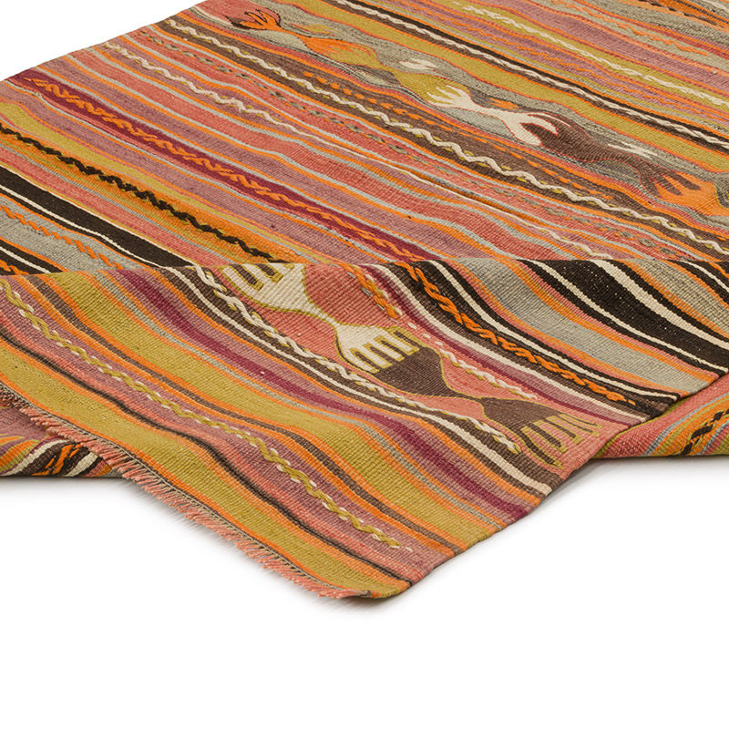 Alfombra Konya Kilim Vintage - 146 cm x 324 cm - K0085930