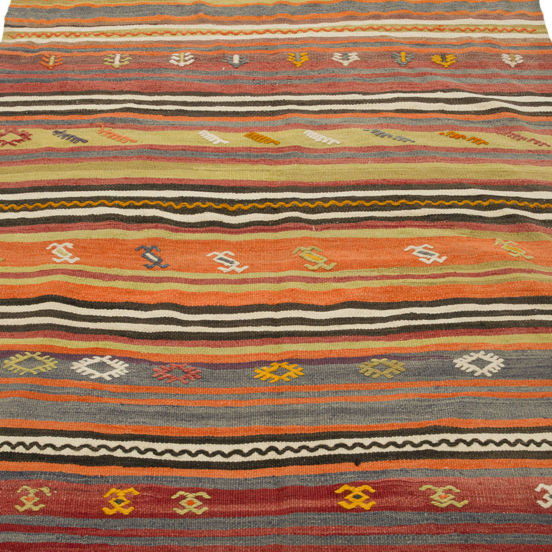 Alfombra Vintage Kilim Turca - 113 cm x 200 cm - K0085931