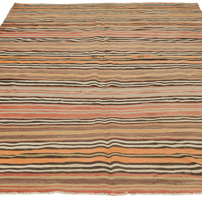Vintage Turkish Kilim Rug - 5' 1" x 7' 11" (61" x 95") - K0085932