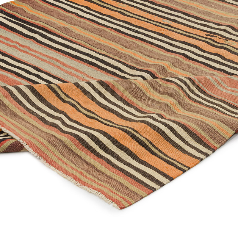 Vintage Turkish Kilim Rug - 5' 1" x 7' 11" (61" x 95") - K0085932