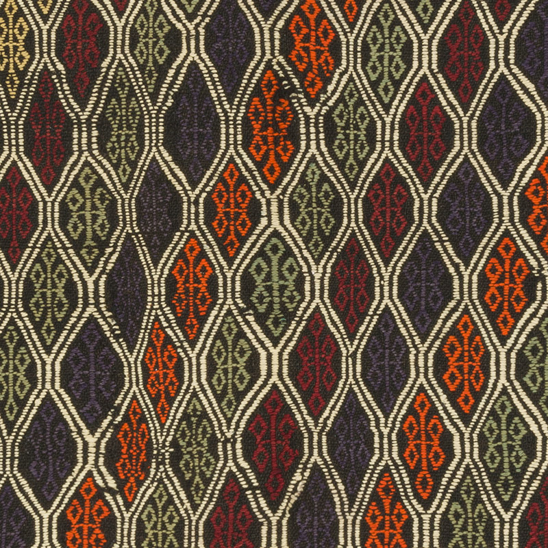 Vintage Anatolian Jijim Rug - 4' 11" x 6' 11" (59" x 83") - K0085935