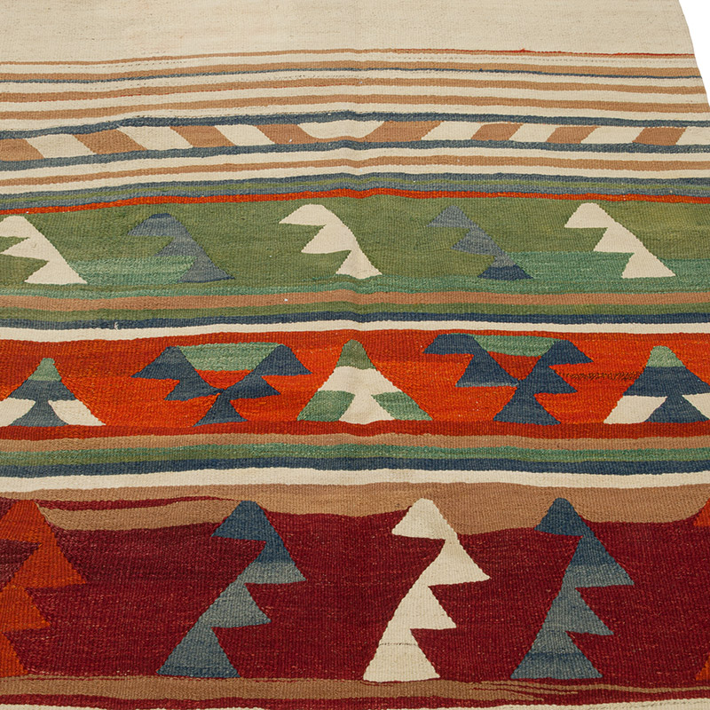 Alfombra Vintage Kilim Turca - 122 cm x 181 cm - K0085938