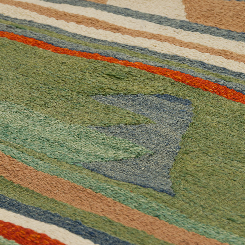 Alfombra Vintage Kilim Turca - 122 cm x 181 cm - K0085938