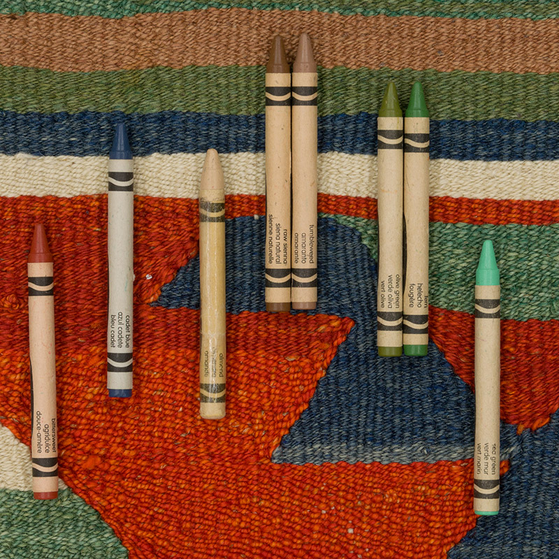 Alfombra Vintage Kilim Turca - 122 cm x 181 cm - K0085938