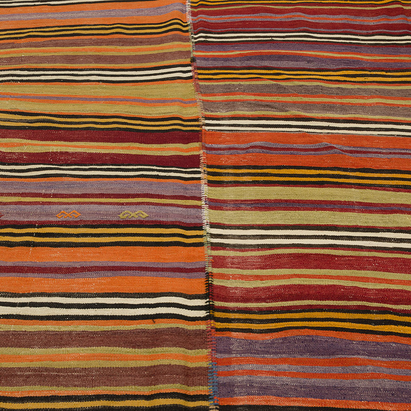 Alfombra Vintage Kilim Turca - 272 cm x 265 cm - K0085940