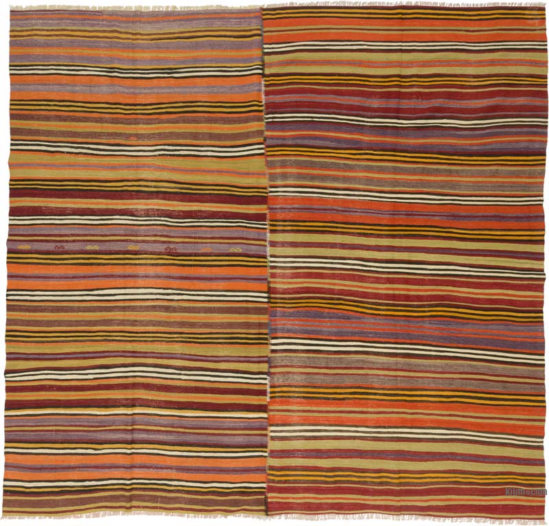 Alfombra Vintage Kilim Turca - 272 cm x 265 cm - K0085940