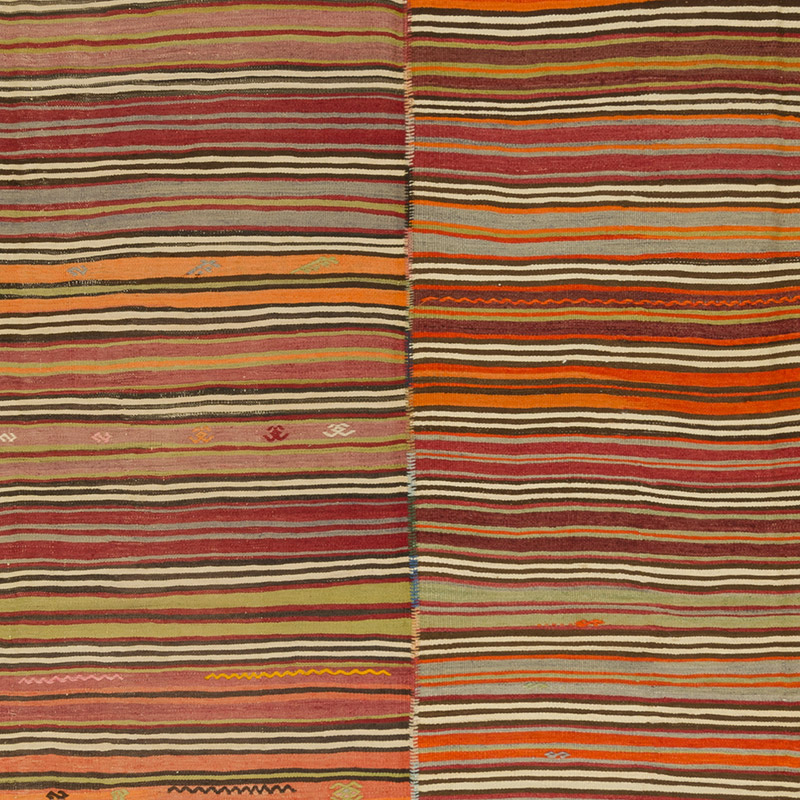 Alfombra Vintage Kilim Turca - 306 cm x 357 cm - K0085944