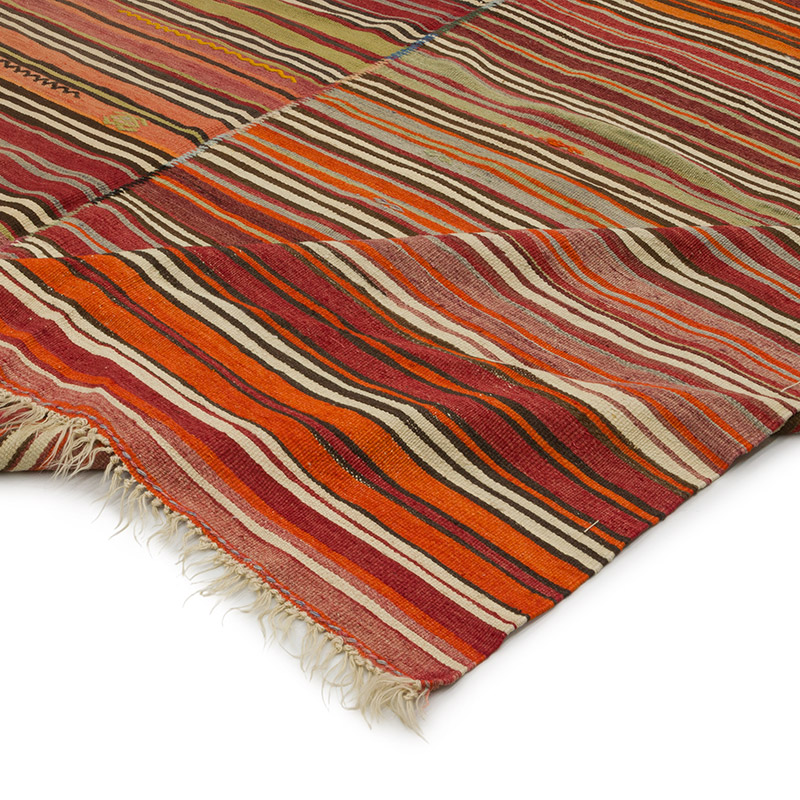 Alfombra Vintage Kilim Turca - 306 cm x 357 cm - K0085944