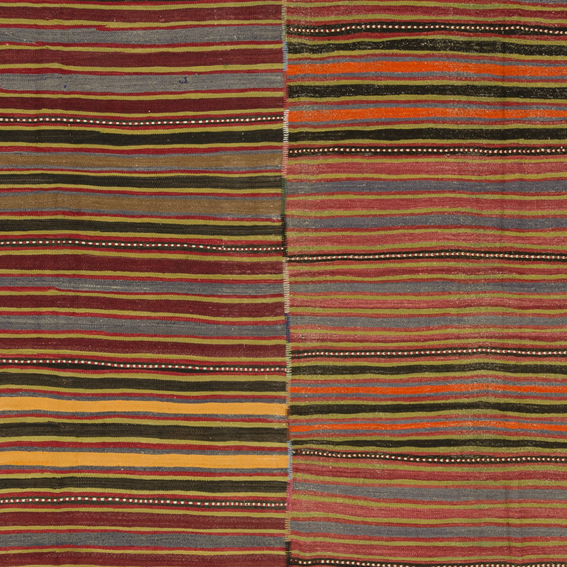 Alfombra Vintage Kilim Turca - 282 cm x 337 cm - K0085946
