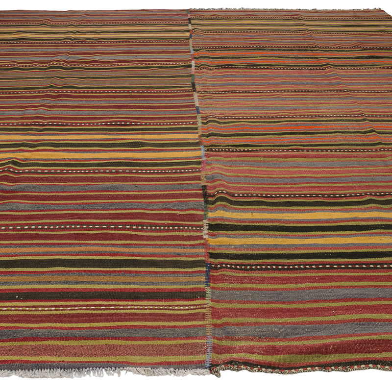 Alfombra Vintage Kilim Turca - 282 cm x 337 cm - K0085946