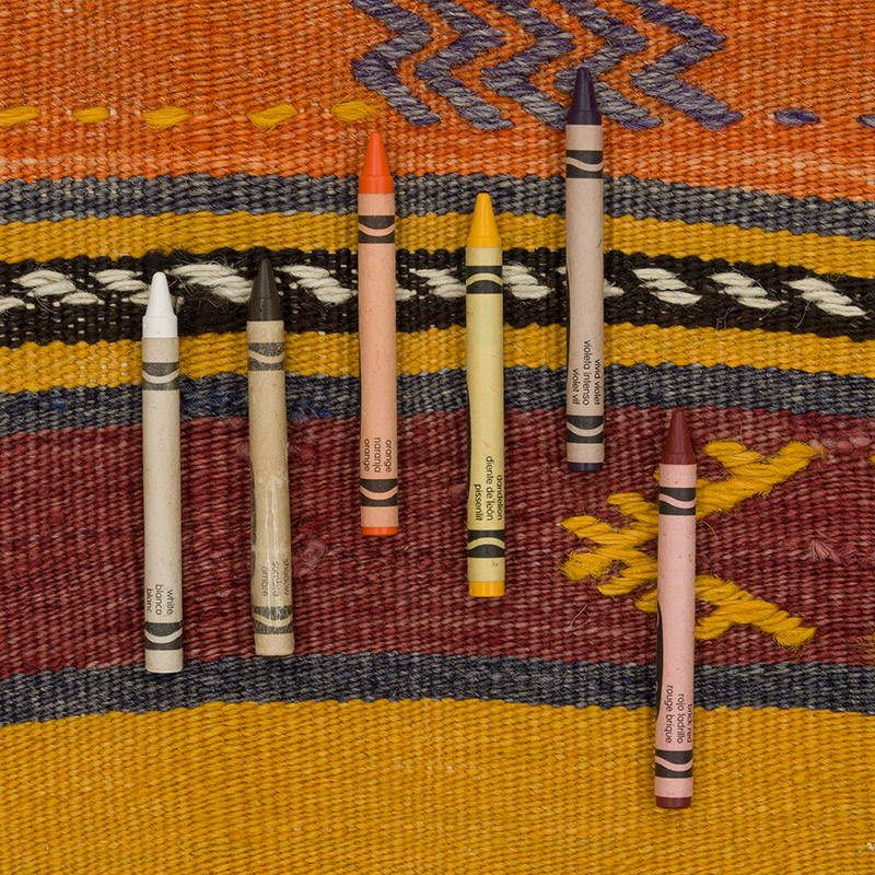 Vintage Turkish Kilim Rug - 5' 1" x 10' 2" (61" x 122") - K0085948