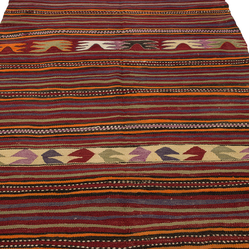 Alfombra Konya Kilim Vintage - 134 cm x 302 cm - K0085949
