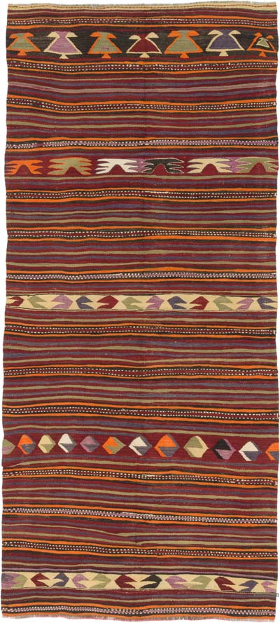 Alfombra Konya Kilim Vintage - 134 cm x 302 cm