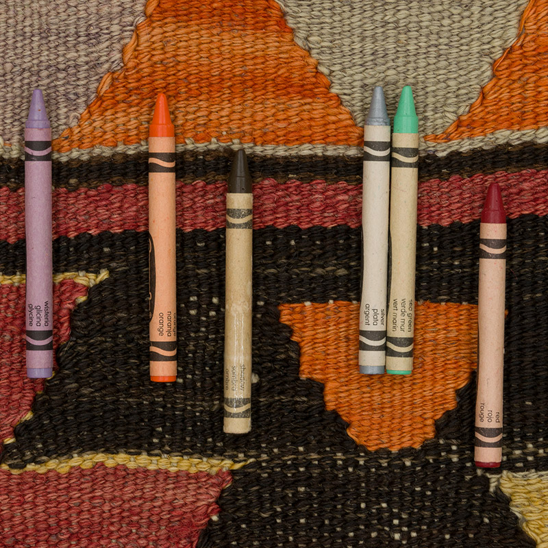 Alfombra Vintage Kilim Turca - 148 cm x 232 cm - K0085954