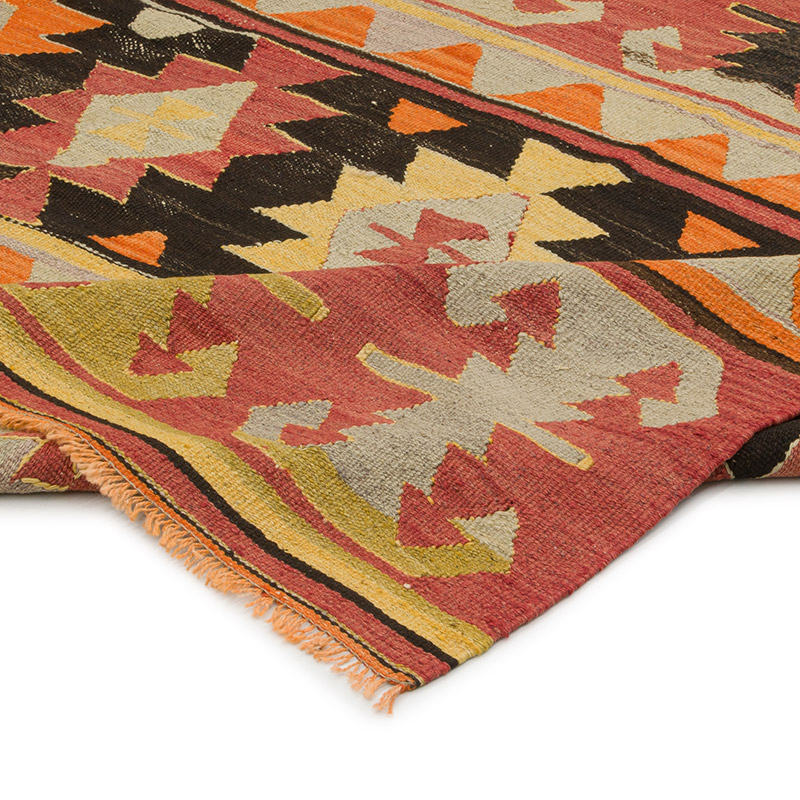 Alfombra Vintage Kilim Turca - 148 cm x 232 cm - K0085954