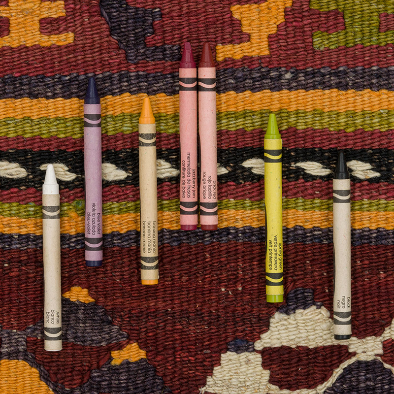 Alfombra Konya Kilim Vintage - 135 cm x 210 cm - K0085957
