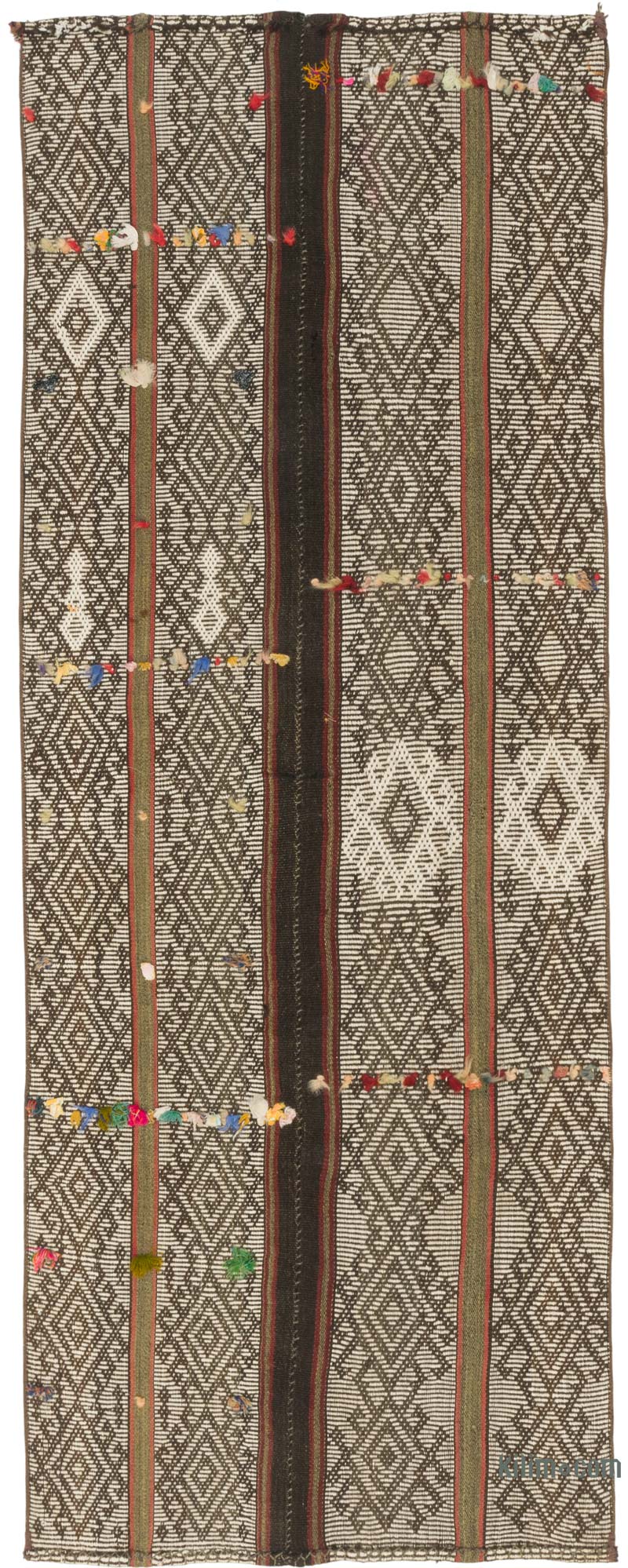 Vintage Anatolian Jijim Rug - 2' 7" x 6' 8" (31" x 80") - K0085963