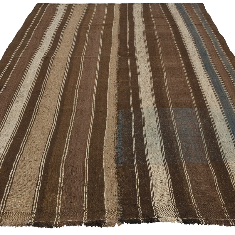 Vintage Anatolian Kilim Rug - 6' 6" x 10' 10" (78" x 130") - K0085966