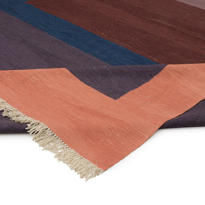 New Handwoven Turkish Kilim Rug - 9' 1" x 12' 9" (109" x 153") - K0085978