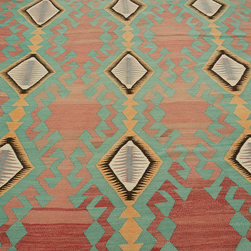 Alfombra Vintage Afyon Kilim - 202 cm x 288 cm - K0085984