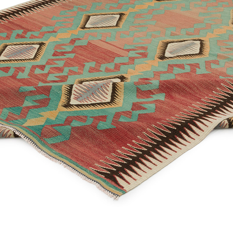Alfombra Vintage Afyon Kilim - 202 cm x 288 cm - K0085984