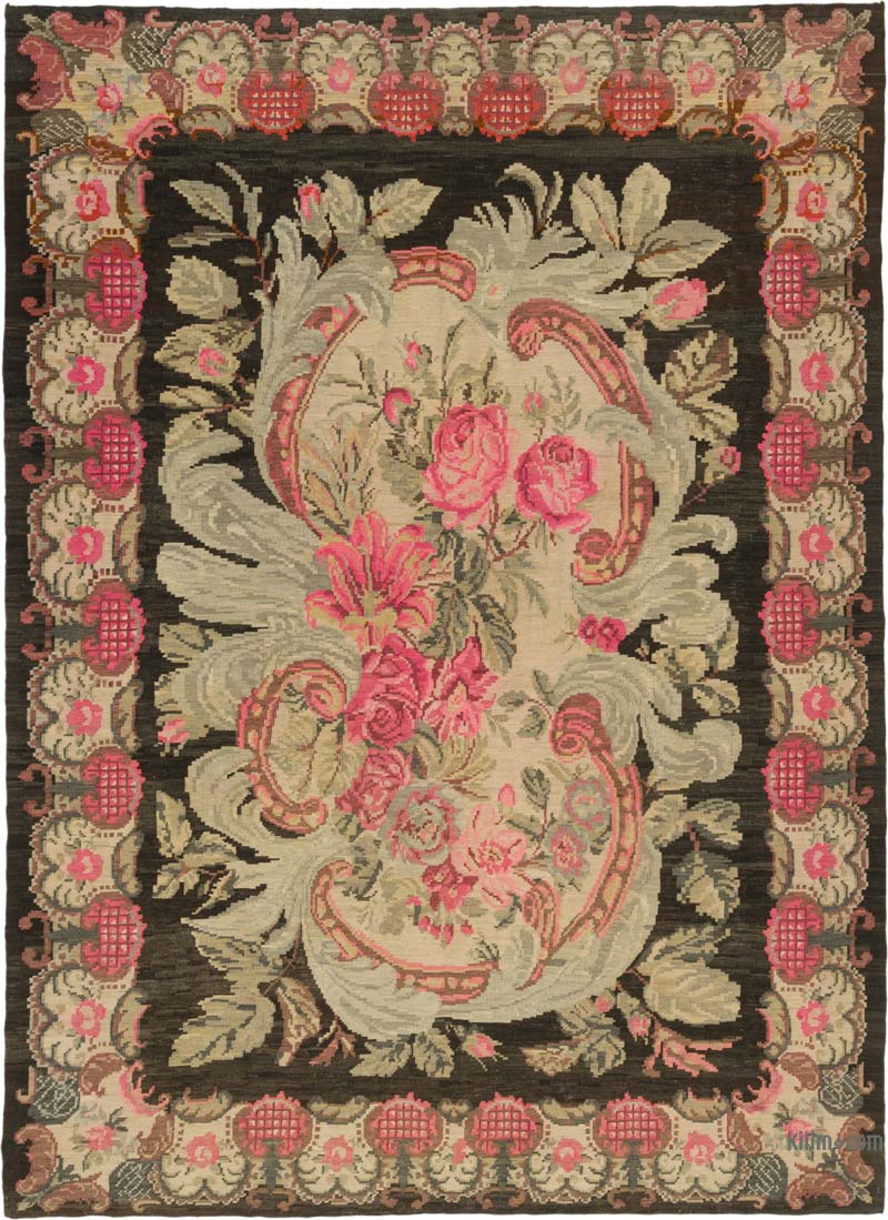 Vintage Moldova Kilimi - K0085985