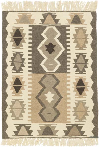 Yeni Kök Boya El Dokuma Kilim - 92 cm x 123 cm