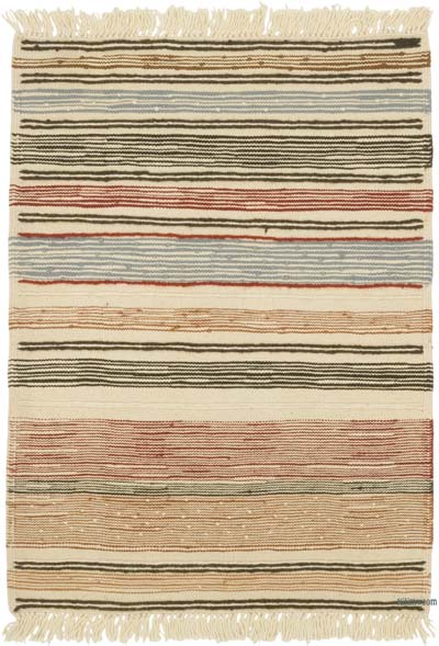 Yeni Kök Boya El Dokuma Kilim - 80 cm x 108 cm