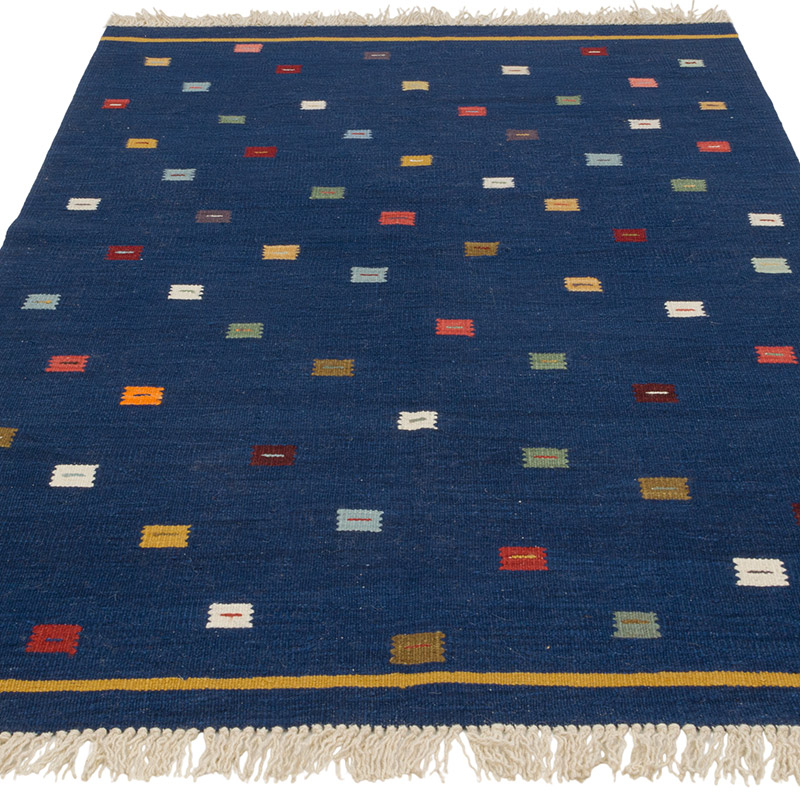 New Handwoven Turkish Kilim Rug - 4'  x 6' 1" (48" x 73") - K0085996