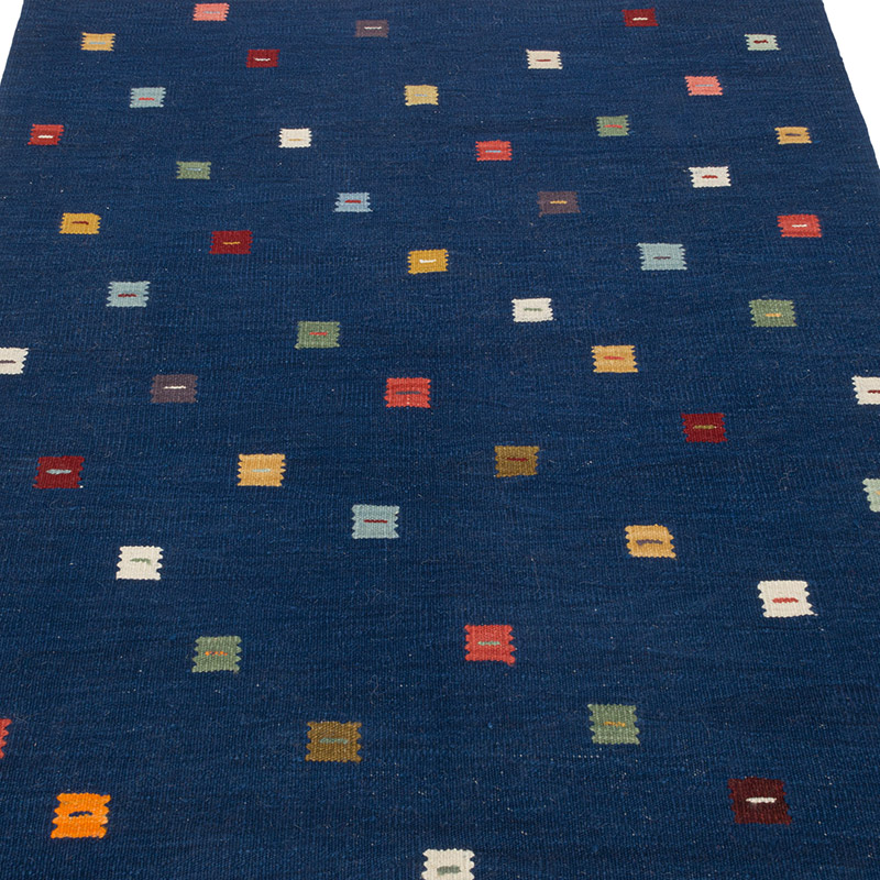 New Handwoven Turkish Kilim Rug - 4'  x 6' 1" (48" x 73") - K0085996