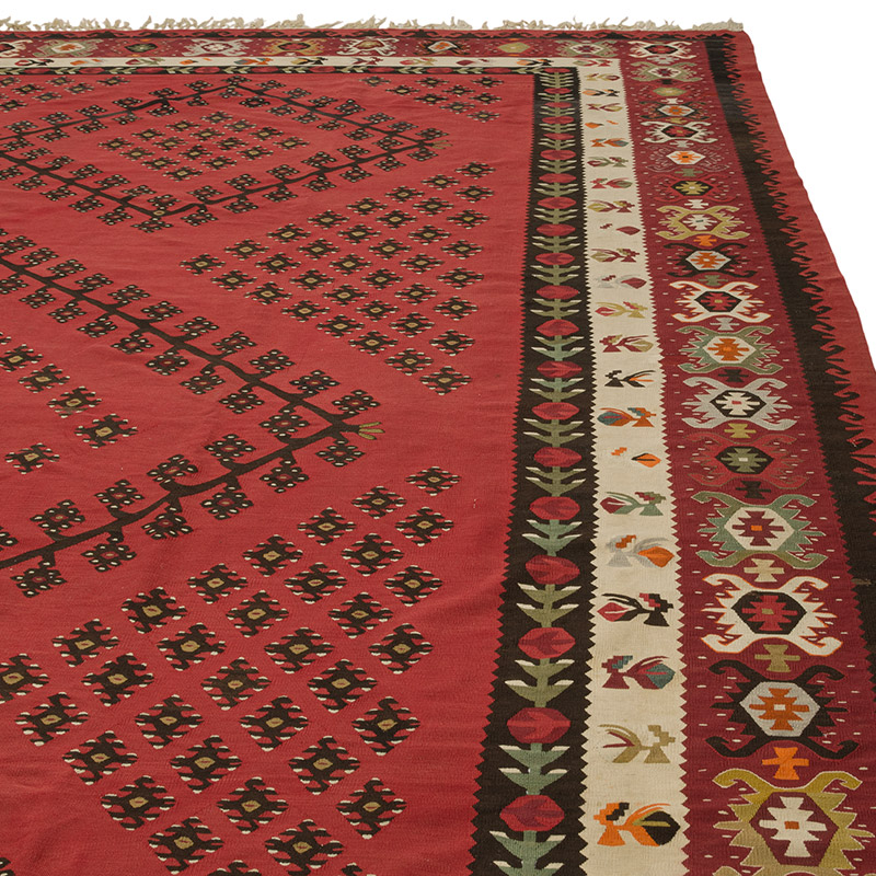 Alfombra Sharkoy Kilim Antigua - 363 cm x 406 cm - K0086000