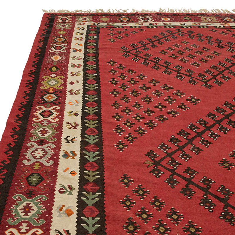 Alfombra Sharkoy Kilim Antigua - 363 cm x 406 cm - K0086000
