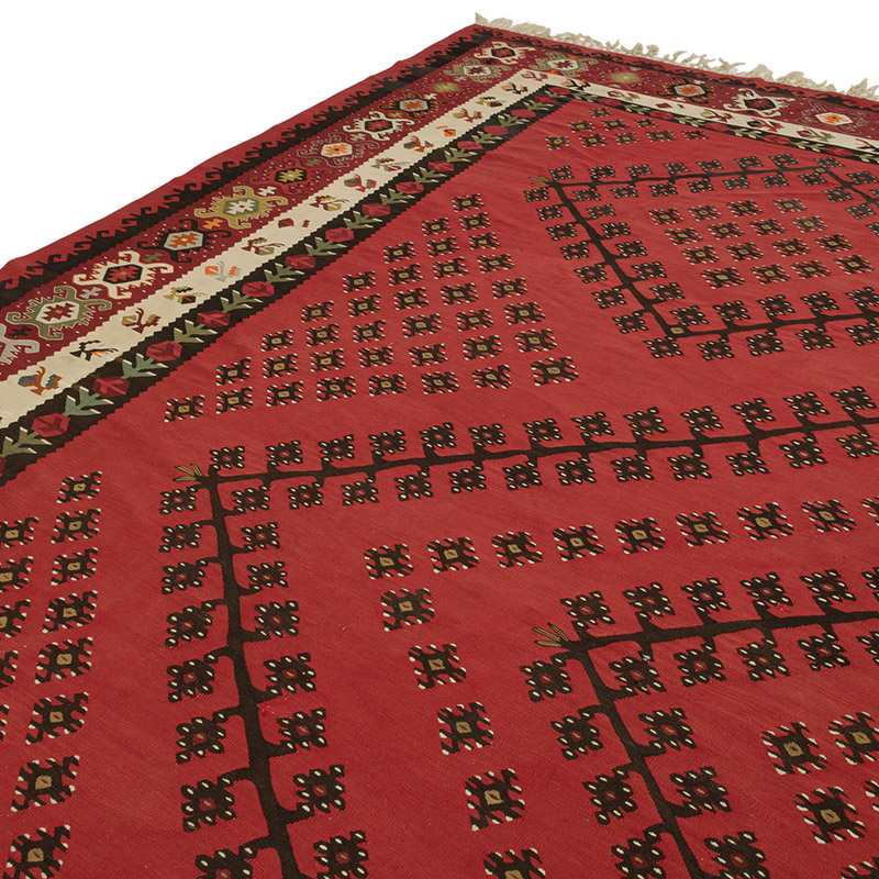 Alfombra Sharkoy Kilim Antigua - 363 cm x 406 cm - K0086000