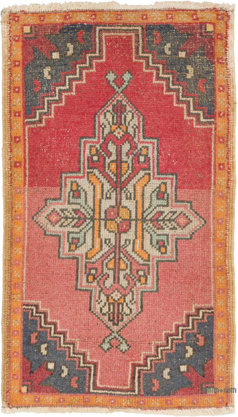 Vintage Turkish Hand-Knotted Rug - 1' 9" x 3' 1" (21" x 37") - K0086016