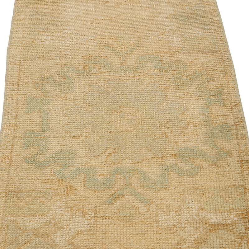 El Dokuma Vintage Halı - 44 cm x 82 cm - K0086036