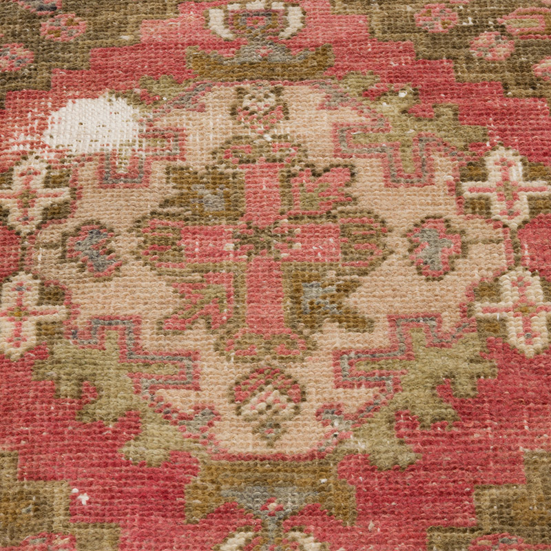 Vintage Turkish Hand-Knotted Rug - 1' 6" x 2' 3" (18" x 27") - K0086046