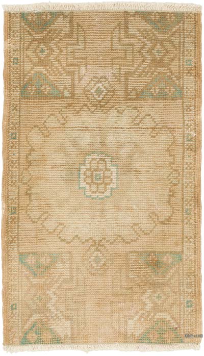 El Dokuma Vintage Halı - 50 cm x 83 cm