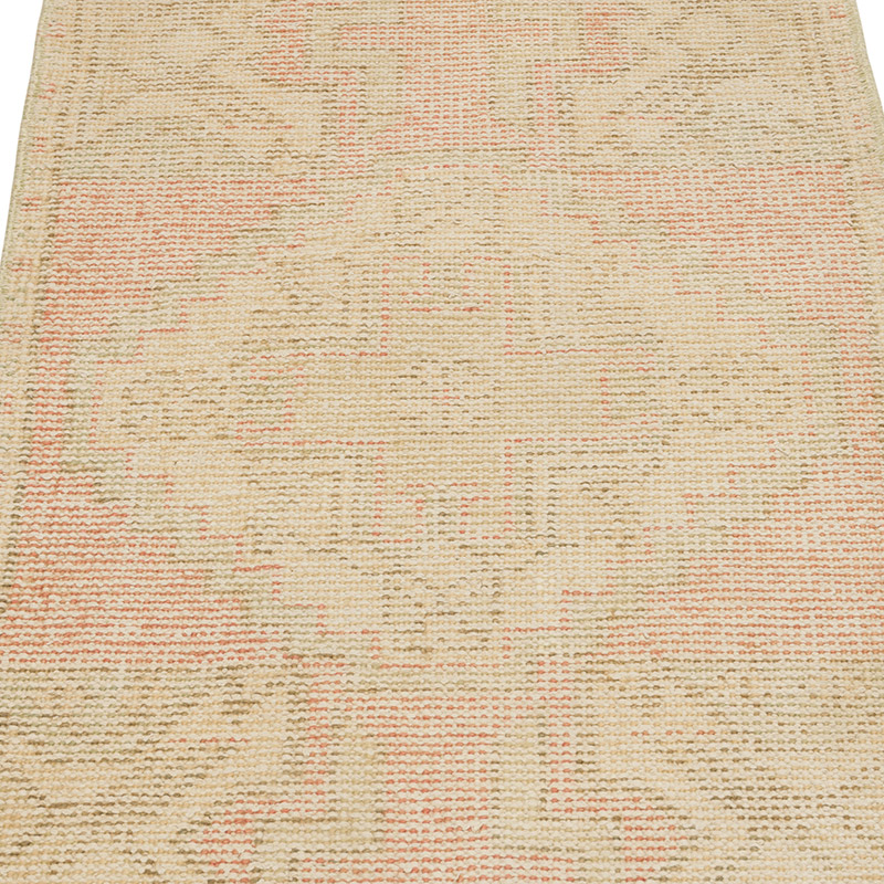 El Dokuma Vintage Halı - 45 cm x 90 cm - K0086058