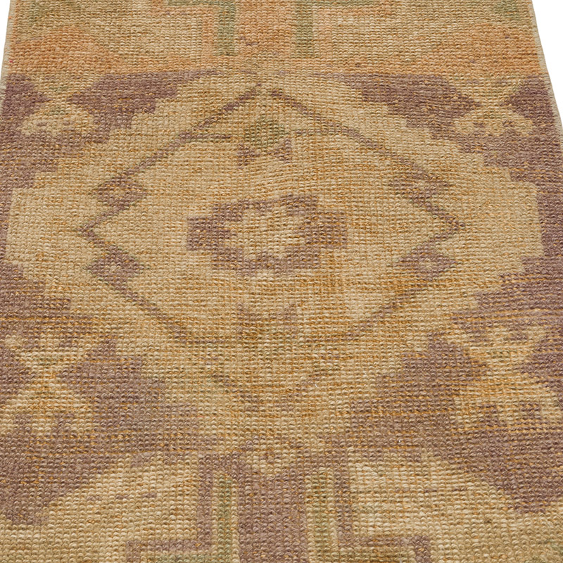 Alfombra Vintage Turca Anudada a Mano - 47 cm x 81 cm - K0086087